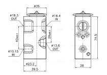 Expansieventiel, airconditioning