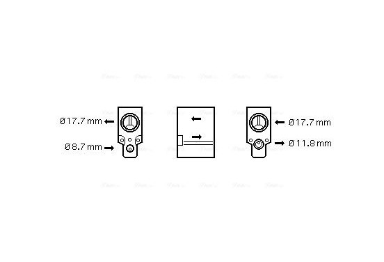Expansieventiel, airconditioning