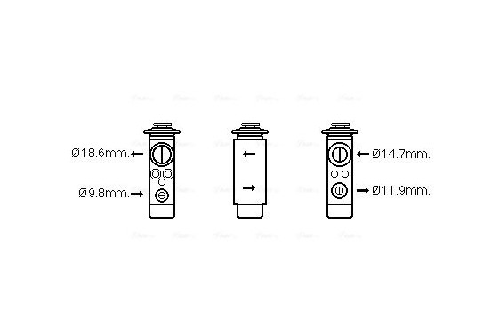 Expansieventiel, airconditioning