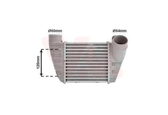 INTERCOOLER TT QUATTRO/S3 1.8T HANDGESCHAKELD vanaf '98 03004283 International Radiators