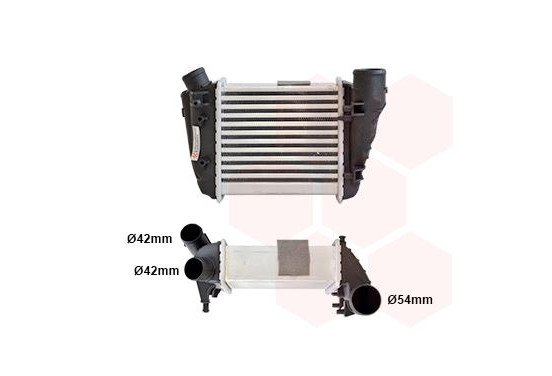 INTERCOOLER 2.5 TDi  RECHTS 03004188 International Radiators