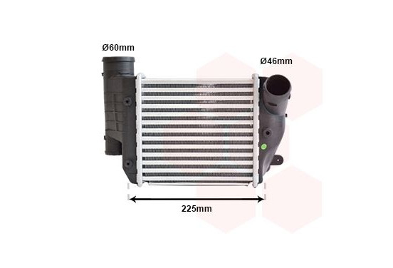 INTERCOOLER RECHTS A6 2.7TD/3.0TD vanaf '04 tot '09 03004304 International Radiators