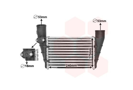 INTERCOOLER 1.8 03004112 International Radiators