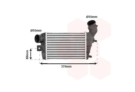 INTERCOOLER 1,9 JTD 01004086 International Radiators