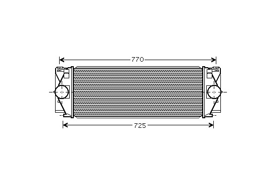 INTERCOOLER 2.5 TDi 58004267 International Radiators