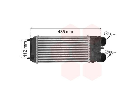 INTERCOOLER 207 1.6i HANDGESCHAKELD vanaf '06 40004353 International Radiators