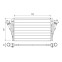 Intercooler 818722 Valeo, voorbeeld 2