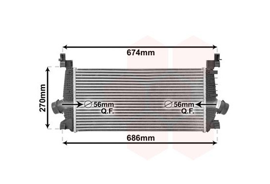 INTERCOOLER ASTRA J 1.6i/1.7CDTi vanaf '09 37004548 International Radiators