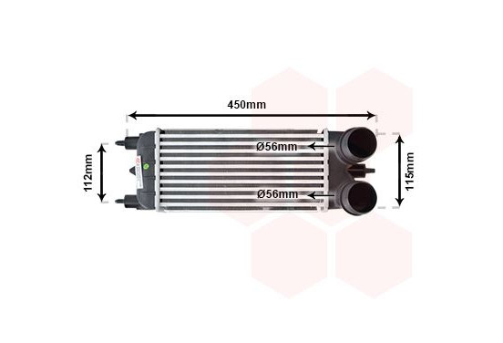 INTERCOOLER C5 1.6i HANDGESCHAKELD vanaf '09 09004267 International Radiators