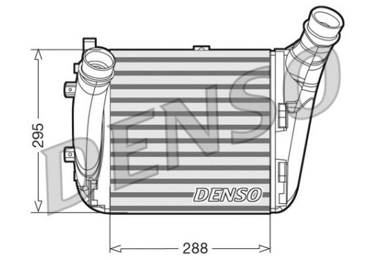 Intercooler DIT02031 Denso