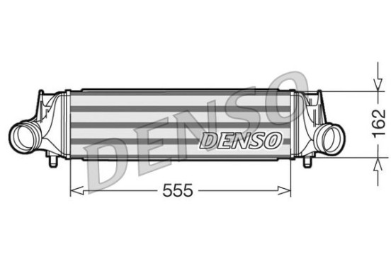 Intercooler DIT02035 Denso