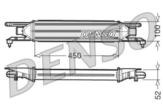 Intercooler DIT09106 Denso