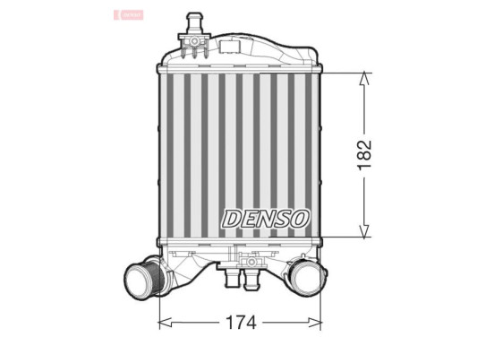 Intercooler DIT09112 Denso