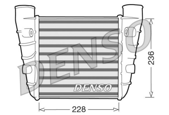 Intercooler DIT99001 Denso