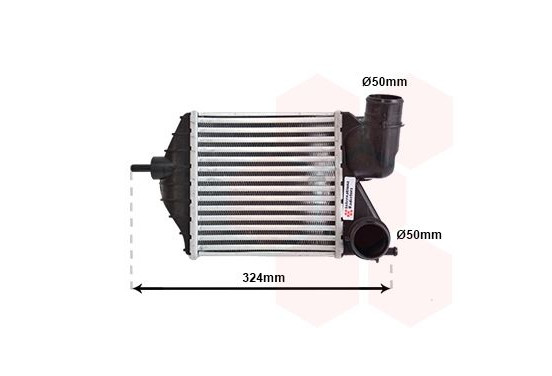 INTERCOOLER FIAT IDEA 19JTD handgeschakeld vanaf '03 17004309 International Radiators