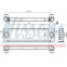 Intercooler, inlaatluchtkoeler 96066 Nissens, voorbeeld 2