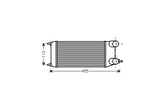 INTERCOOLER JUMPY/SCUDO/EXPERT vanaf '06 09004264 International Radiators