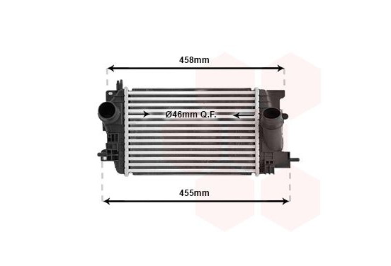 INTERCOOLER Meriva B 1.3 CDTi 10- 37004593 International Radiators