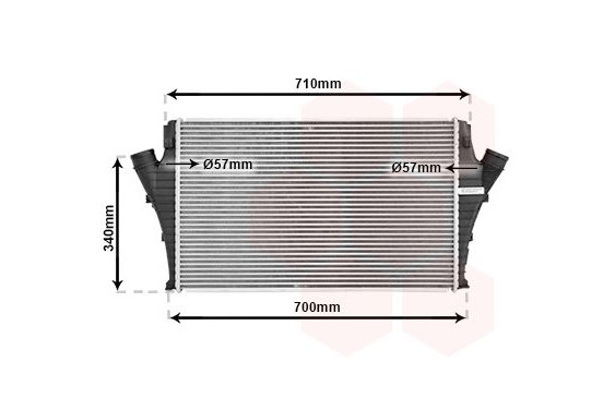 INTERCOOLER VECTRA C/CHROOMA 1.9D vanaf '03 37004491 International Radiators