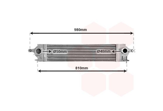 INTERCOOLER X-TRAIL/KOLEOS 2.0DCi 07- 13004350 International Radiators