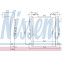 Interkoeler, tussenkoeler 97027 Nissens