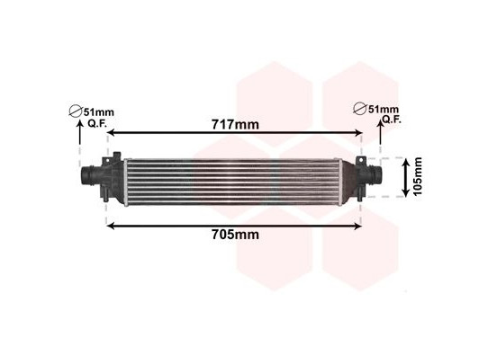 Intercooler 37004650 International Radiators