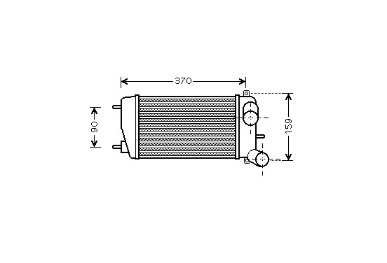 Intercooler 09004212 International Radiators