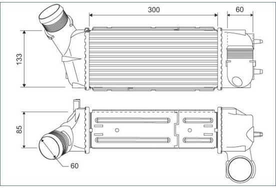 Intercooler 818769 Valeo