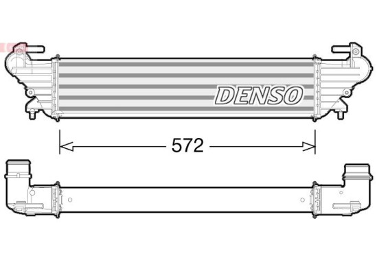 Intercooler DIT09114 Denso