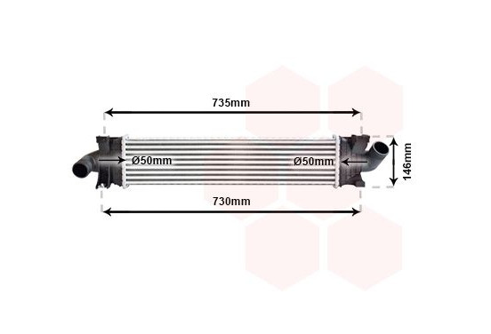 INTERCOOLER 1.6 TDCi  /  2.0 TDCi 18004366 International Radiators