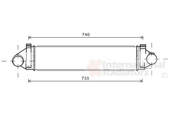 Intercooler 18004494 International Radiators