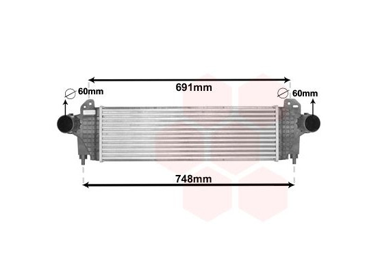 Intercooler 28004129 International Radiators