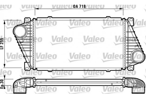 Intercooler 816890 Valeo