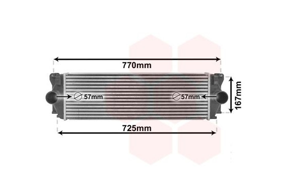 INTERCOOLER SPRINTER 2.2CDi vanaf '06 30004396 International Radiators