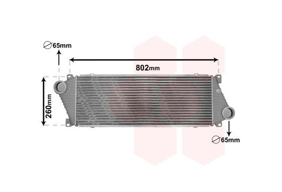 INTERCOOLER SPRINTER 2.9TD vanaf '95 30004217 International Radiators