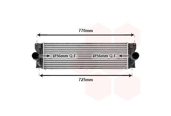 INTERCOOLER Sprinter 2.1/3.0CDi vanaf '06 30004582 International Radiators