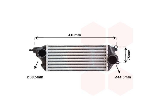 INTERCOOLER -Cooper S   1.4 TDi 06004265 International Radiators