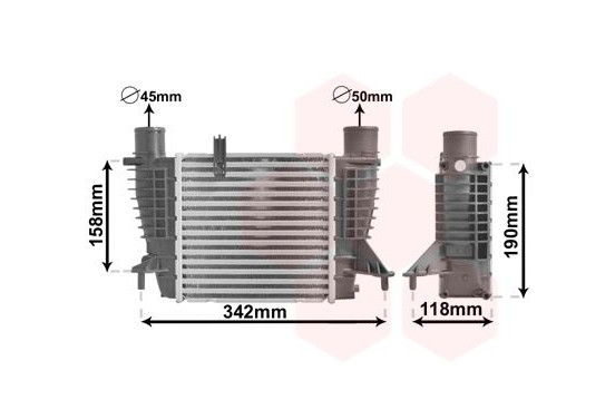 INTERCOOLER 1.5 DCi 43004338 International Radiators