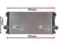 INTERCOOLER ASTRA J 1.7CDTi/2.0CDTi vanaf '09