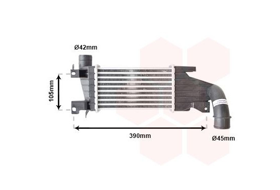 Intercooler 37004417 International Radiators