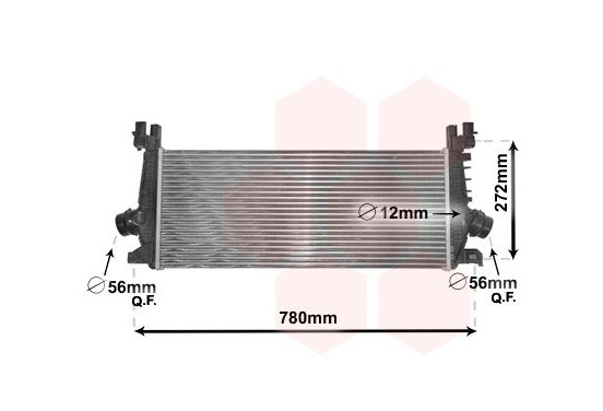 Intercooler 37004648 International Radiators