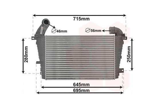 INTERCOOLER ASTRA H 1.7 CDTi kW81/92 37004585 International Radiators