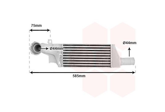 INTERCOOLER CORSA C 1.3CDTi/1.7CDTi vanaf '03 37004404 International Radiators