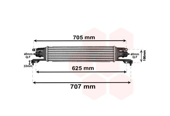 INTERCOOLER CORSA D 13CDTi handgeschakeld vanaf '06 37004421 International Radiators