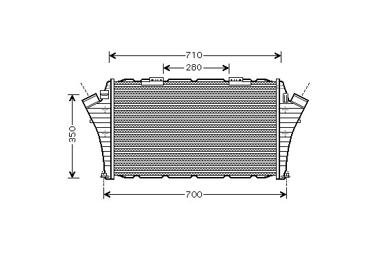 INTERCOOLER VECTRA C/SIGNUM/SAAB 9-3 vanaf '05- 37004439 International Radiators