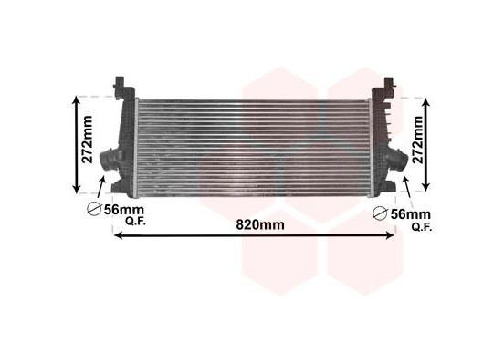 Intercooler 37004640 International Radiators