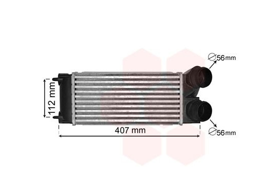 INTERCOOLER C4/C4 PICASSO/308 1.6i vanaf '07 40004334 International Radiators