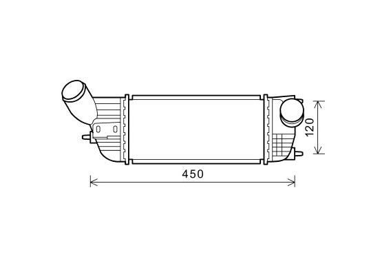 INTERCOOLER PE 407/508 CN C5 2.0HDi 40004362 International Radiators