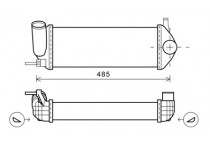 INTERCOOLER Kangoo  II 1.5 DCi 10/07-