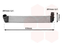 INTERCOOLER MEGANE 2.0i/1.9DCi HANDGESCHAKELD vanaf '08